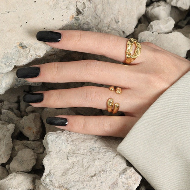 Unique Texture Claw Ring-Ringified Jewelry