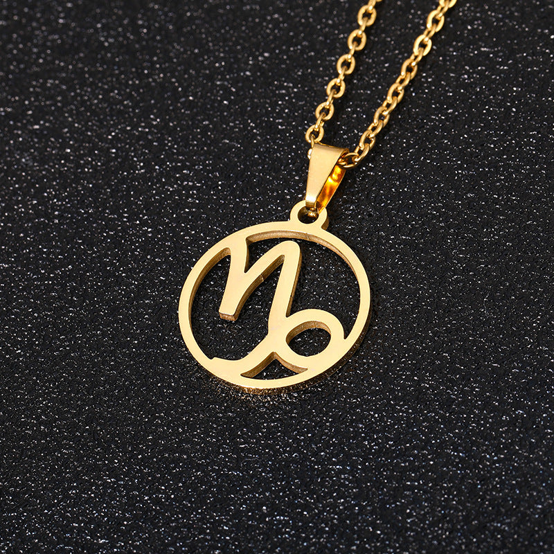 Golden Zodiac Necklace