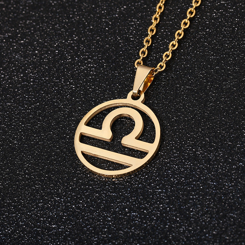 Golden Zodiac Necklace
