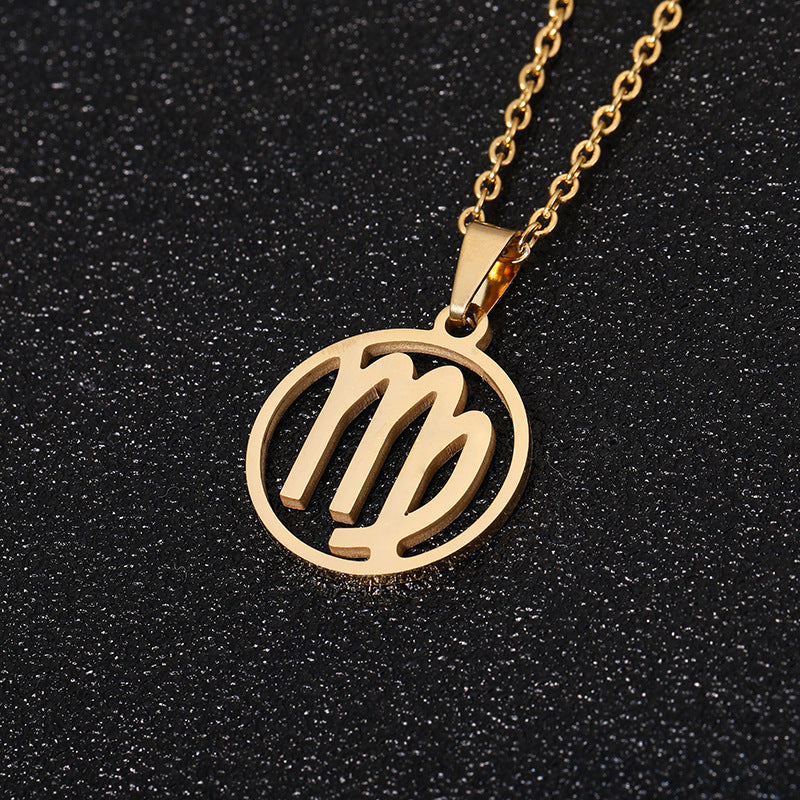 Golden Zodiac Necklace