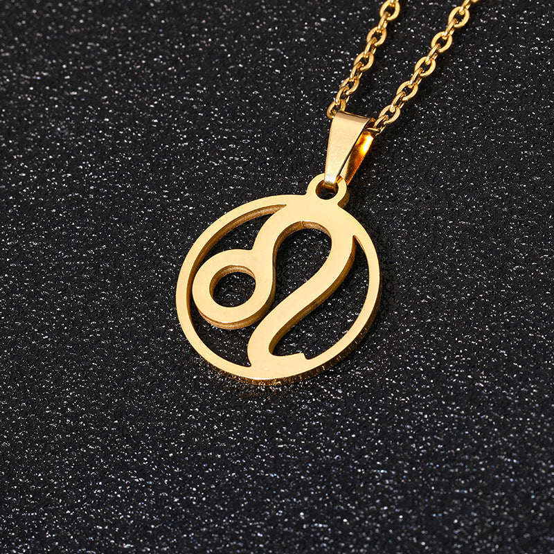Golden Zodiac Necklace-Ringified Jewelry