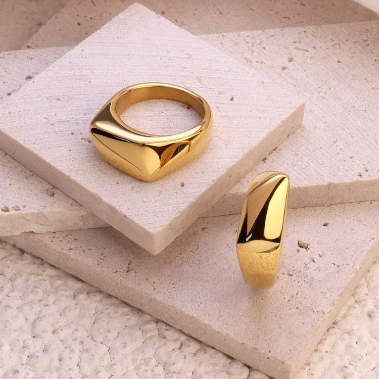 Angello Signet Dome Ring