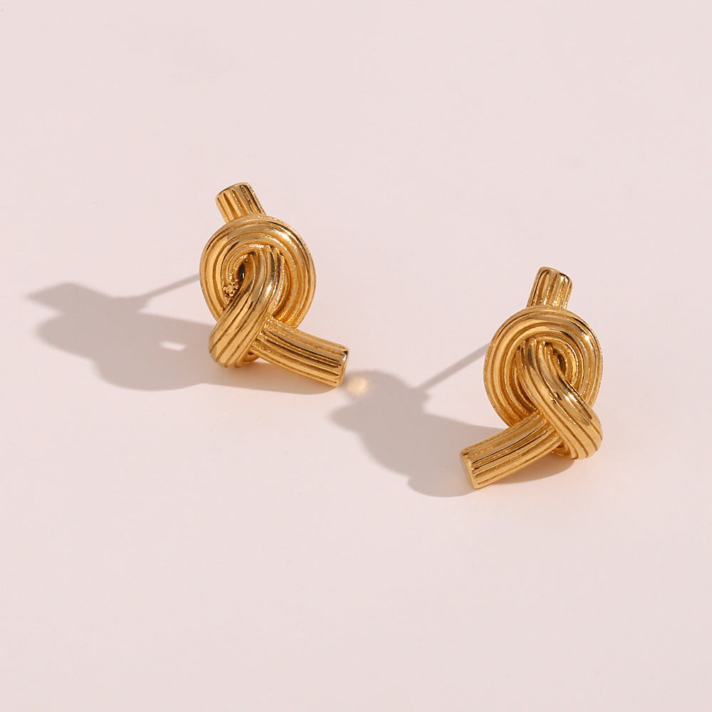 Pretzel Knot Earrings