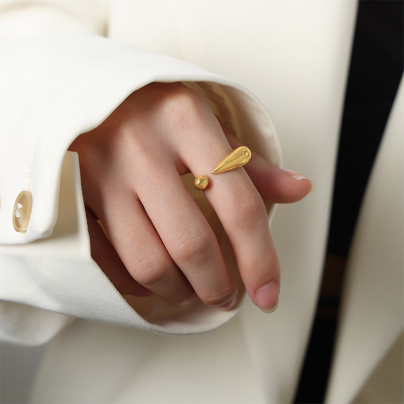 Blurt Flirt Titanium Ring-Ringified Jewelry