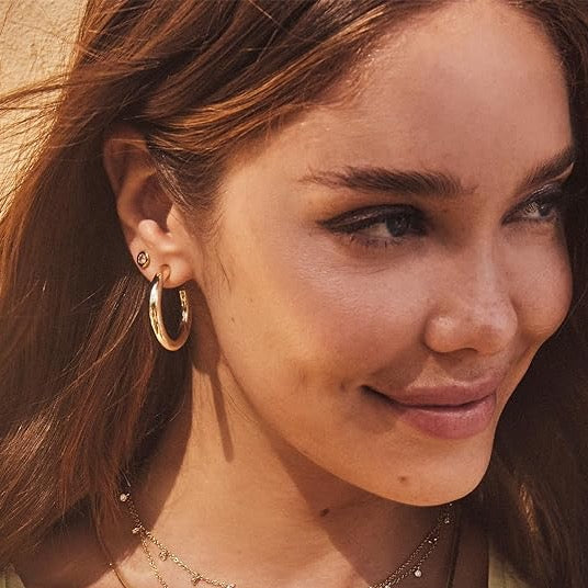 Tube Hoop Earrings-Ringified Jewelry