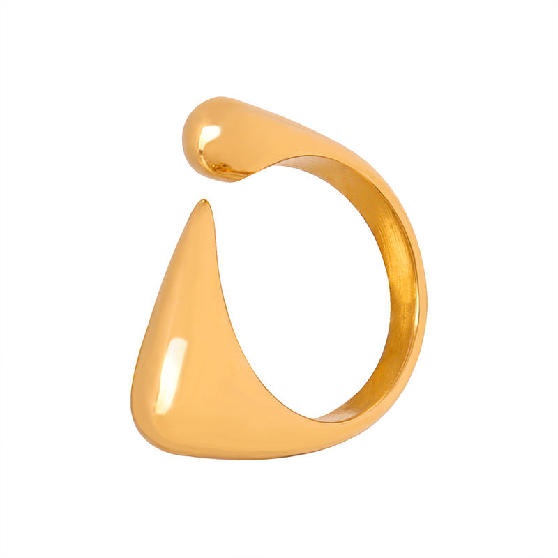 Blurt Flirt Gold Ring-Ringified Jewelry