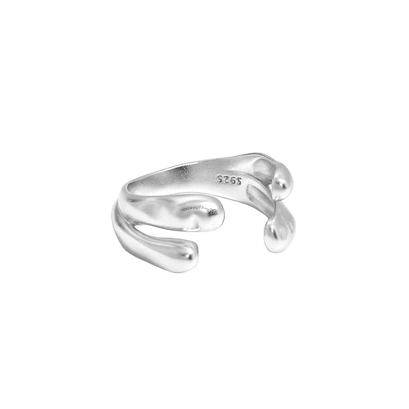 Unique Texture Claw Ring-Ringified Jewelry