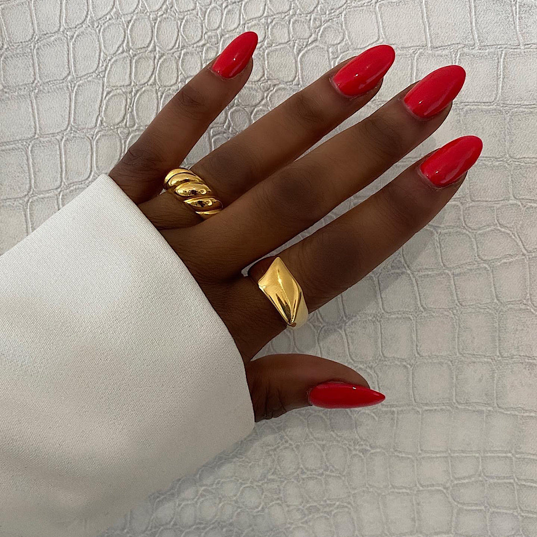 Angello Signet Dome Ring