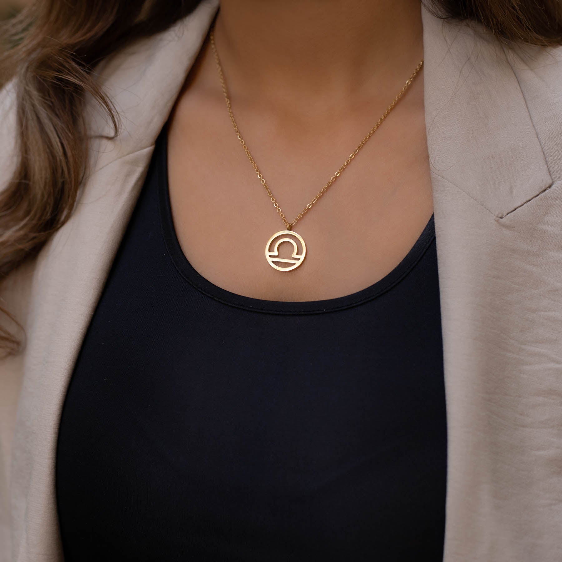 Golden Zodiac Necklace-Ringified Jewelry
