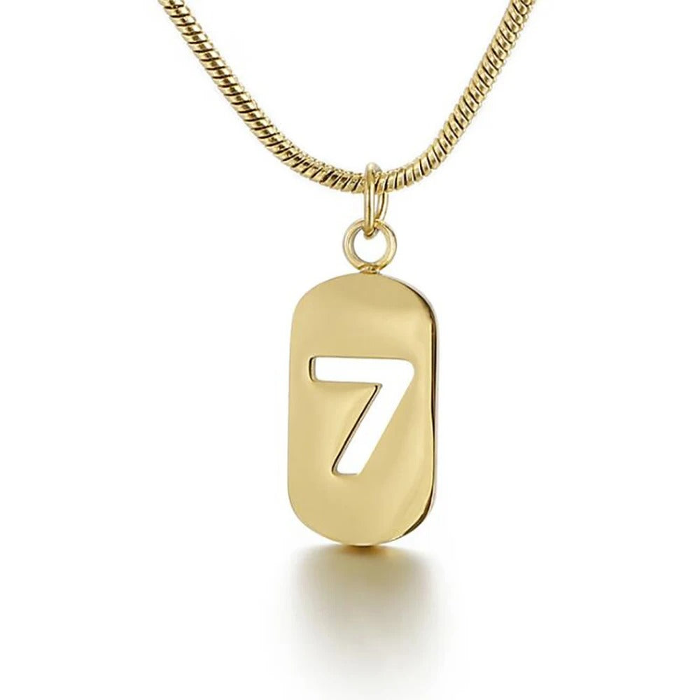 Lucky Number 7 Necklace