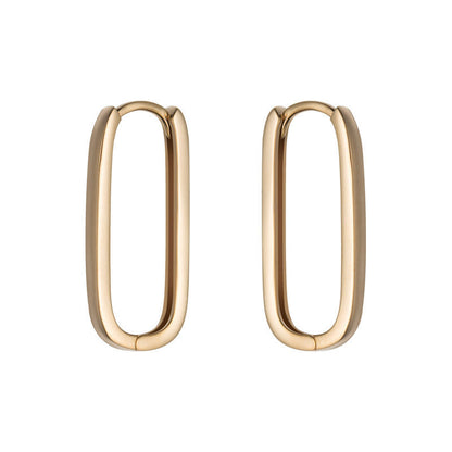 Gold Vermeil Hoop Earrings-Ringified Jewelry