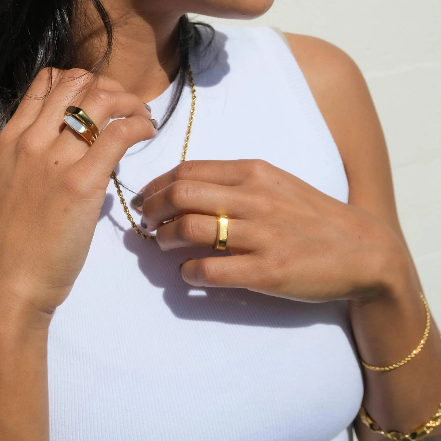 Blanne Signet Ring