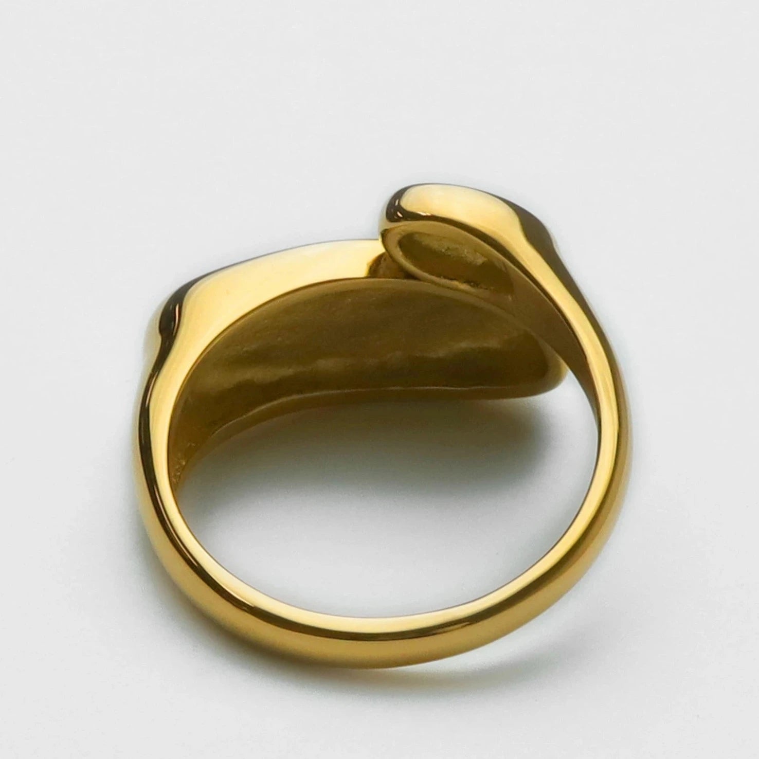 Scialle Signet Gold Wrap Ring