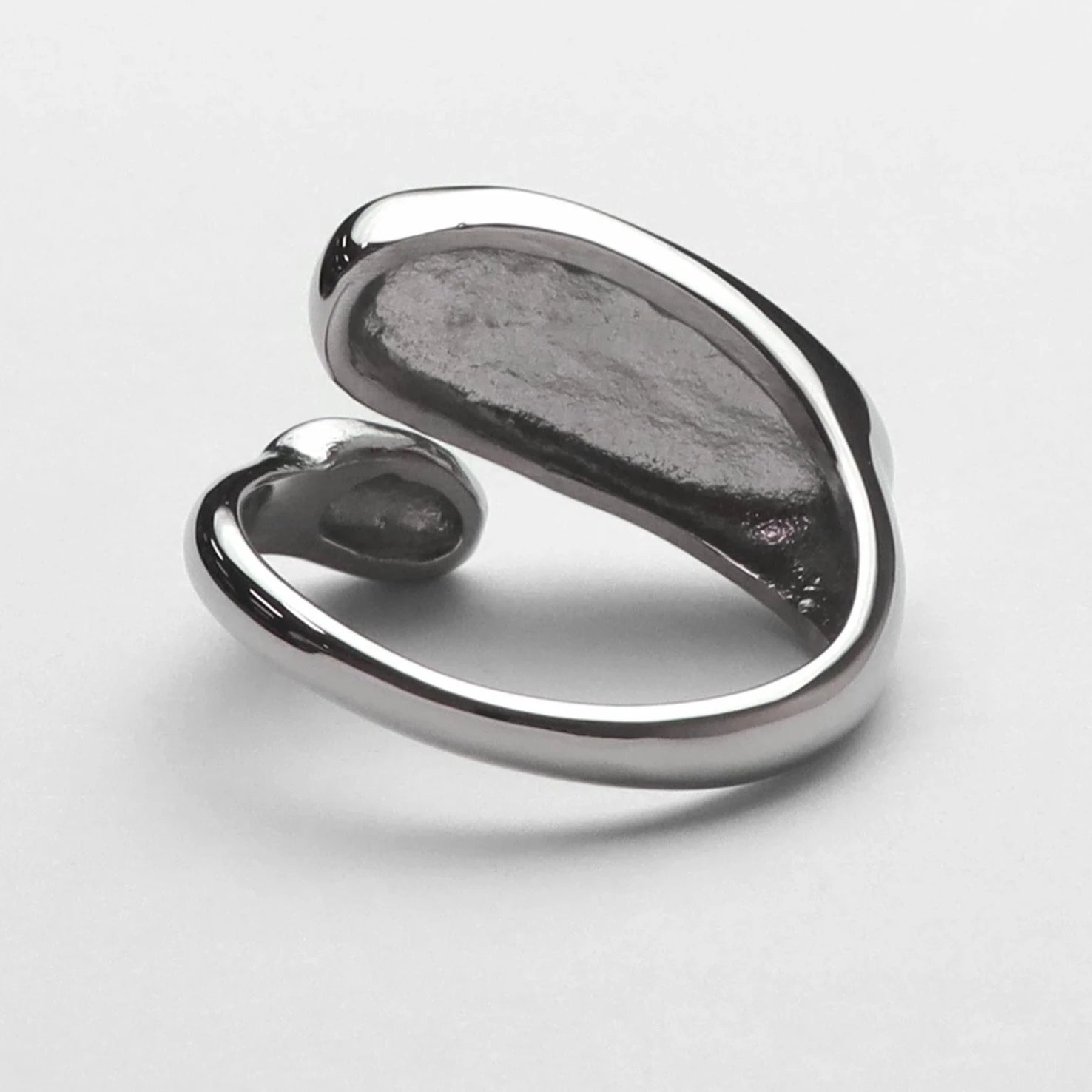 Scialle Signet Silver Wrap Ring