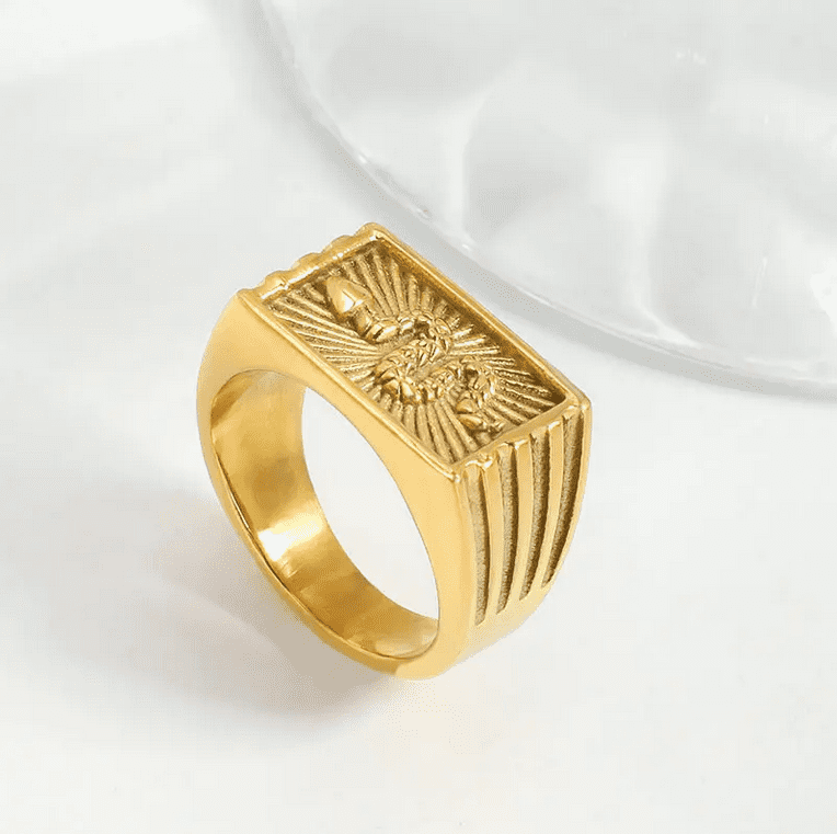 Vipera Signet Ring