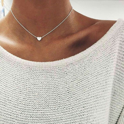 Tiny Heart Pendant Necklace-Ringified Jewelry