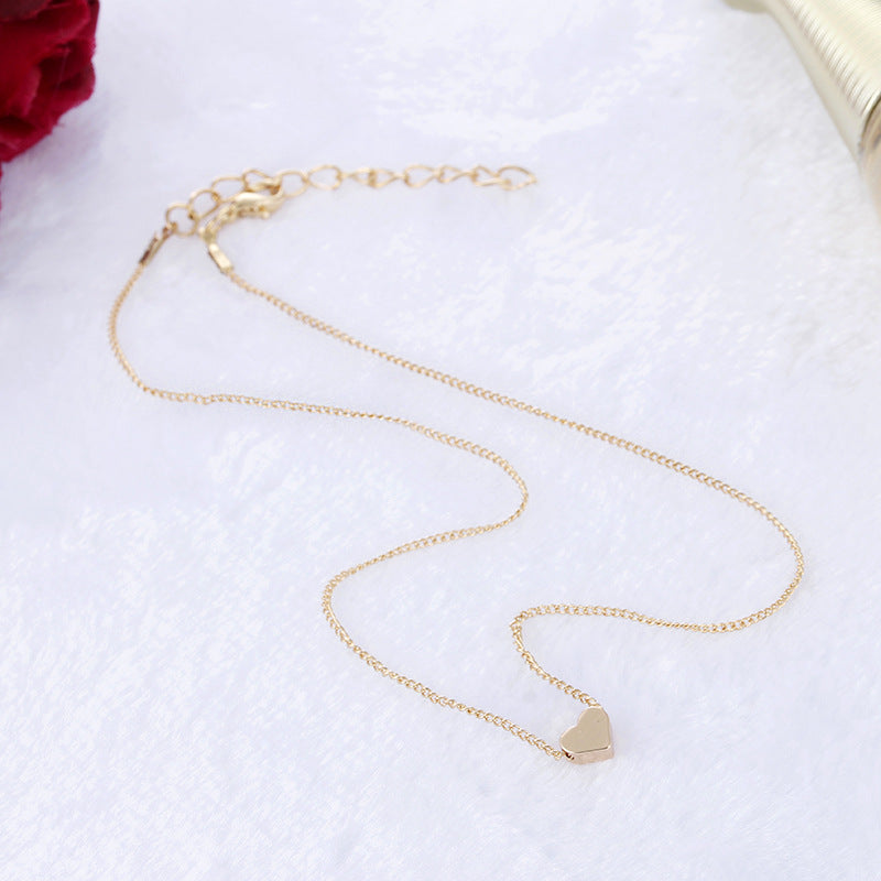 Tiny Heart Pendant Necklace-Ringified Jewelry