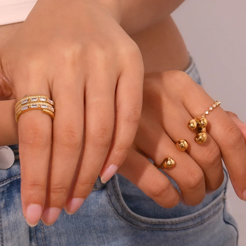 Creative Double-Finger Ring