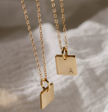 Adorable Monogram Charm Necklace-Ringified Jewelry