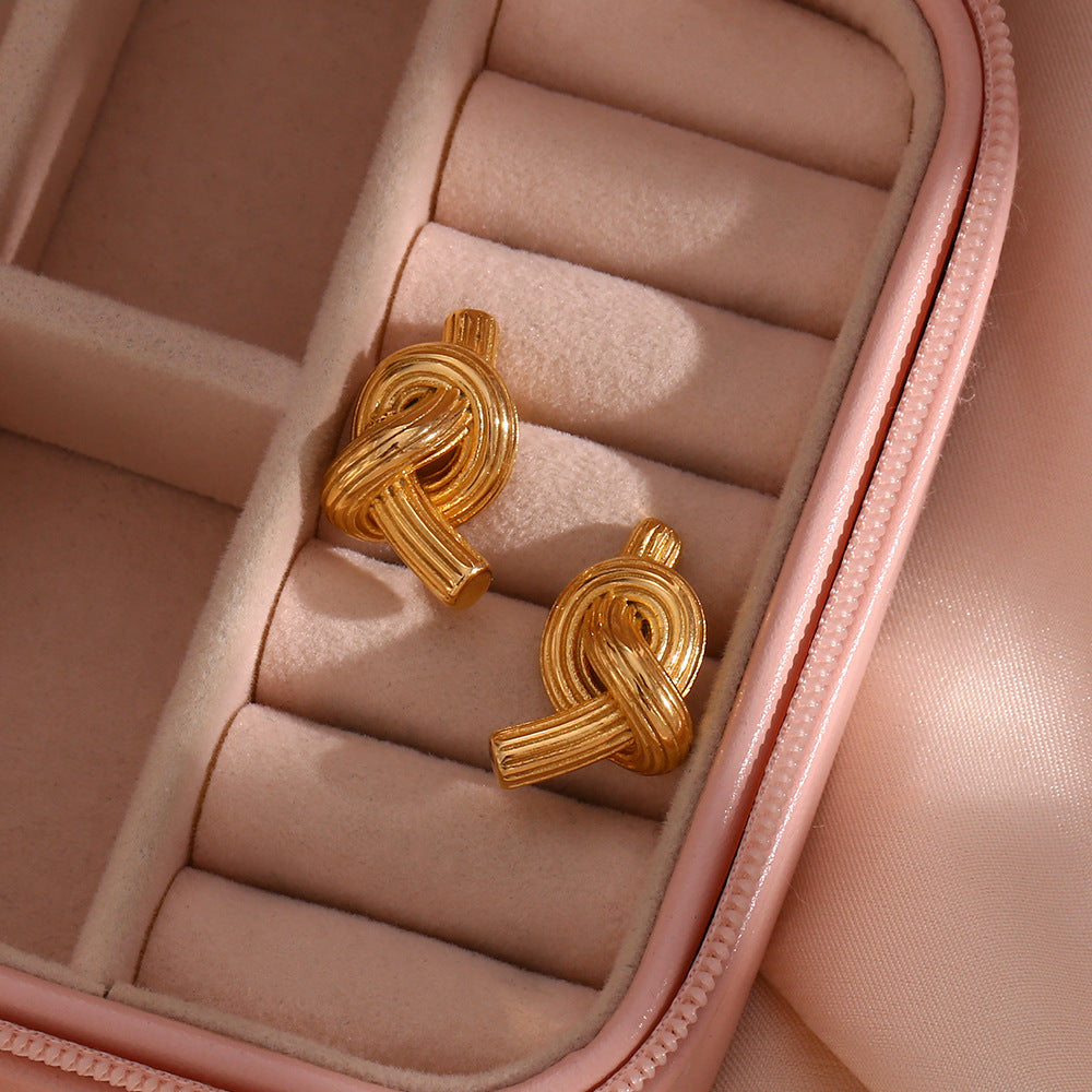 Pretzel Knot Earrings