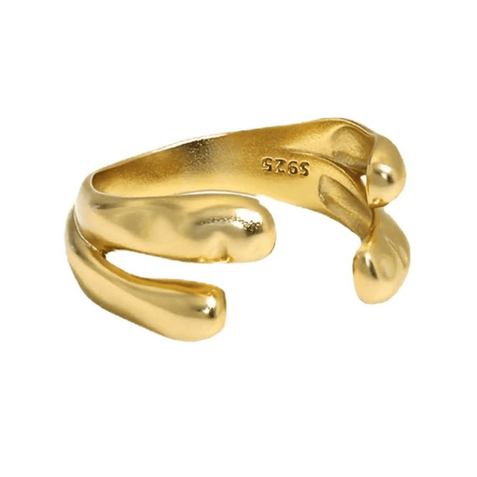Unique Texture Claw Ring-Ringified Jewelry