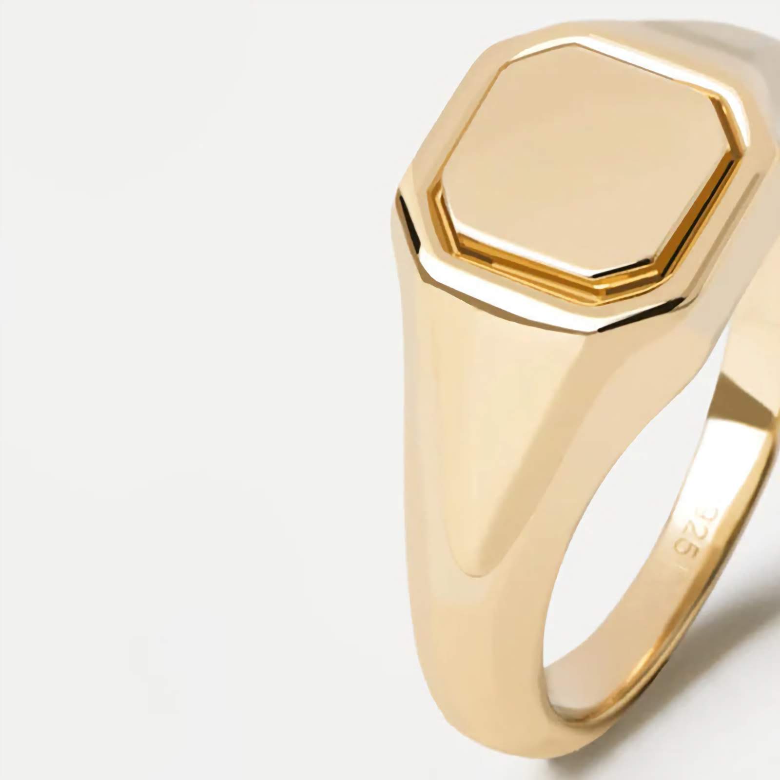 Marquet Gold Signet Ring