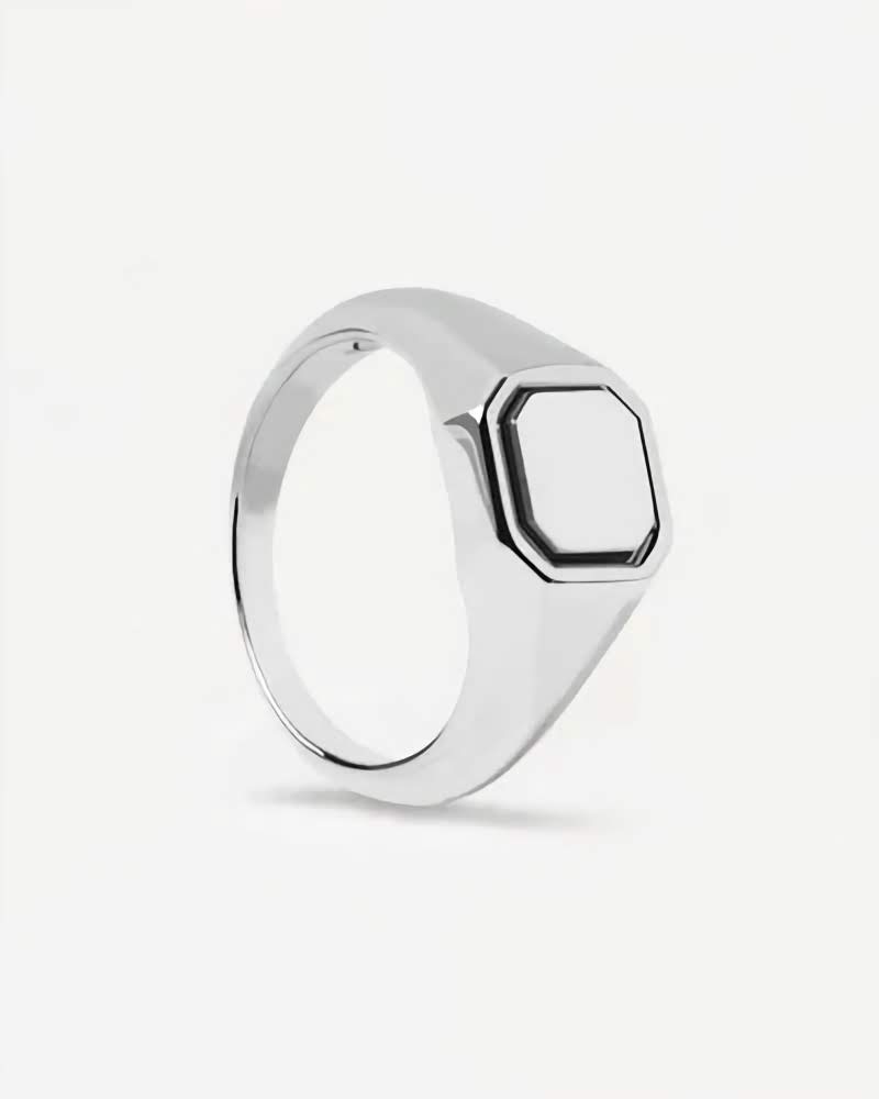 Marquet Silver Signet Ring