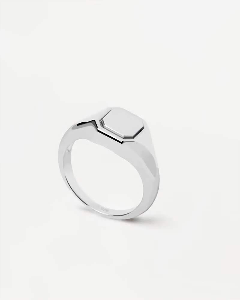 Marquet Silver Signet Ring