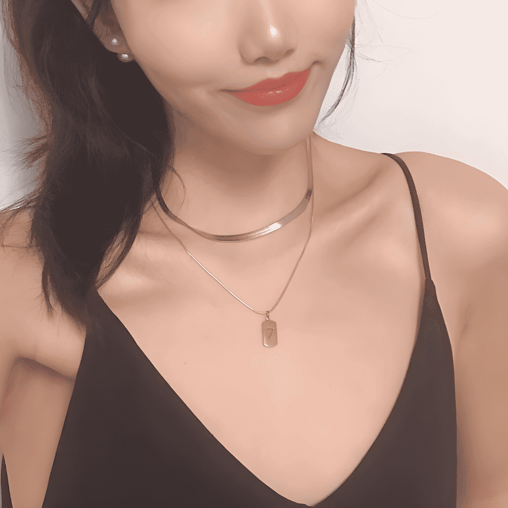 Lucky Number 7 Gold Necklace-Ringified Jewelry