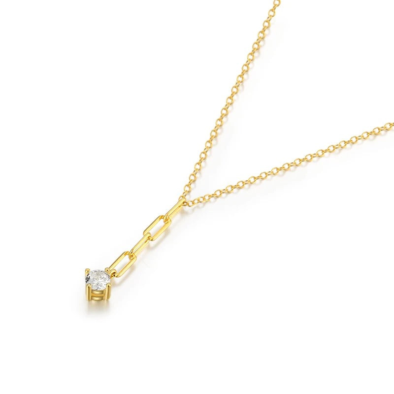 Petite Paperclip Necklace