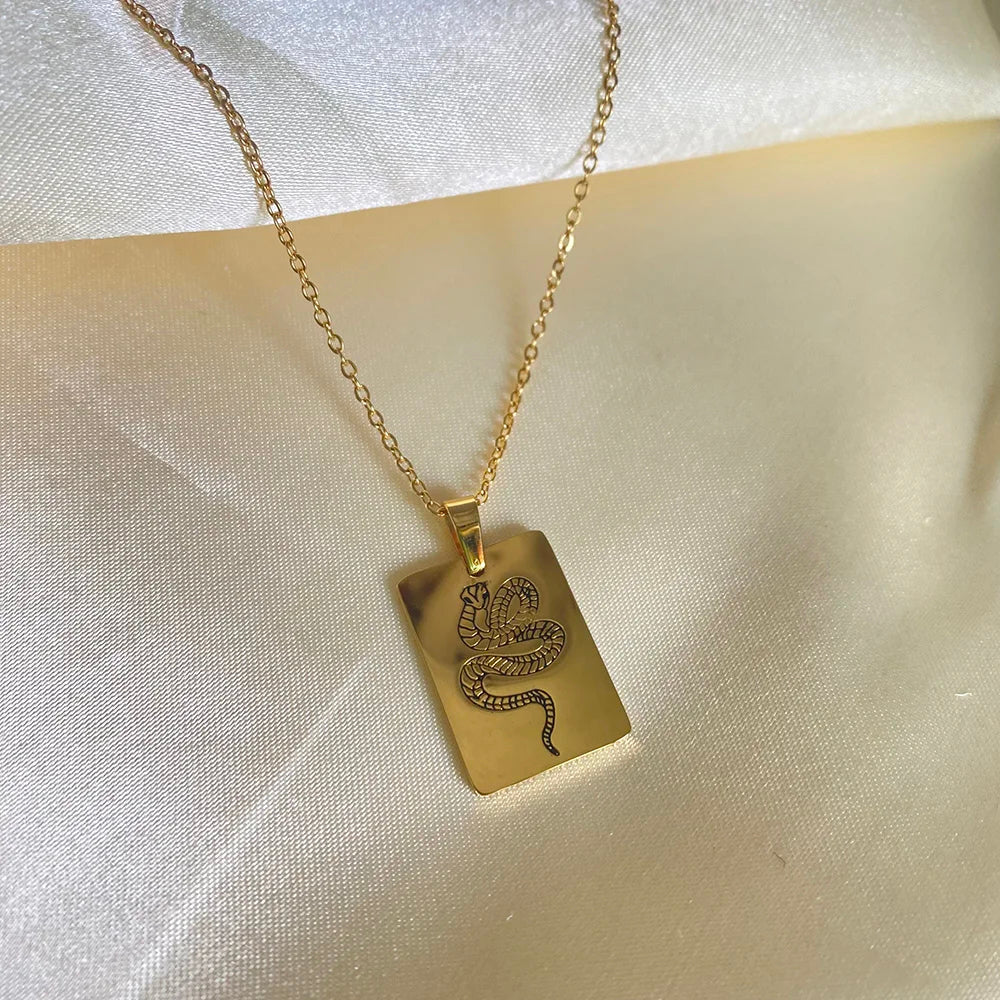 Medusa Snake Necklace