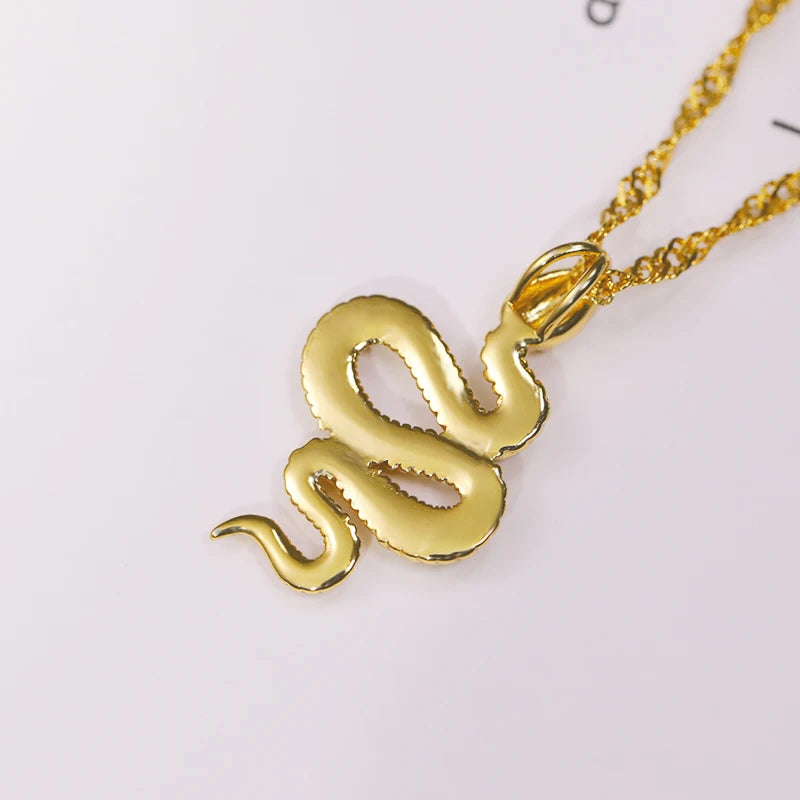 Year of the Snake Silver Necklace-Ringified Jewelry