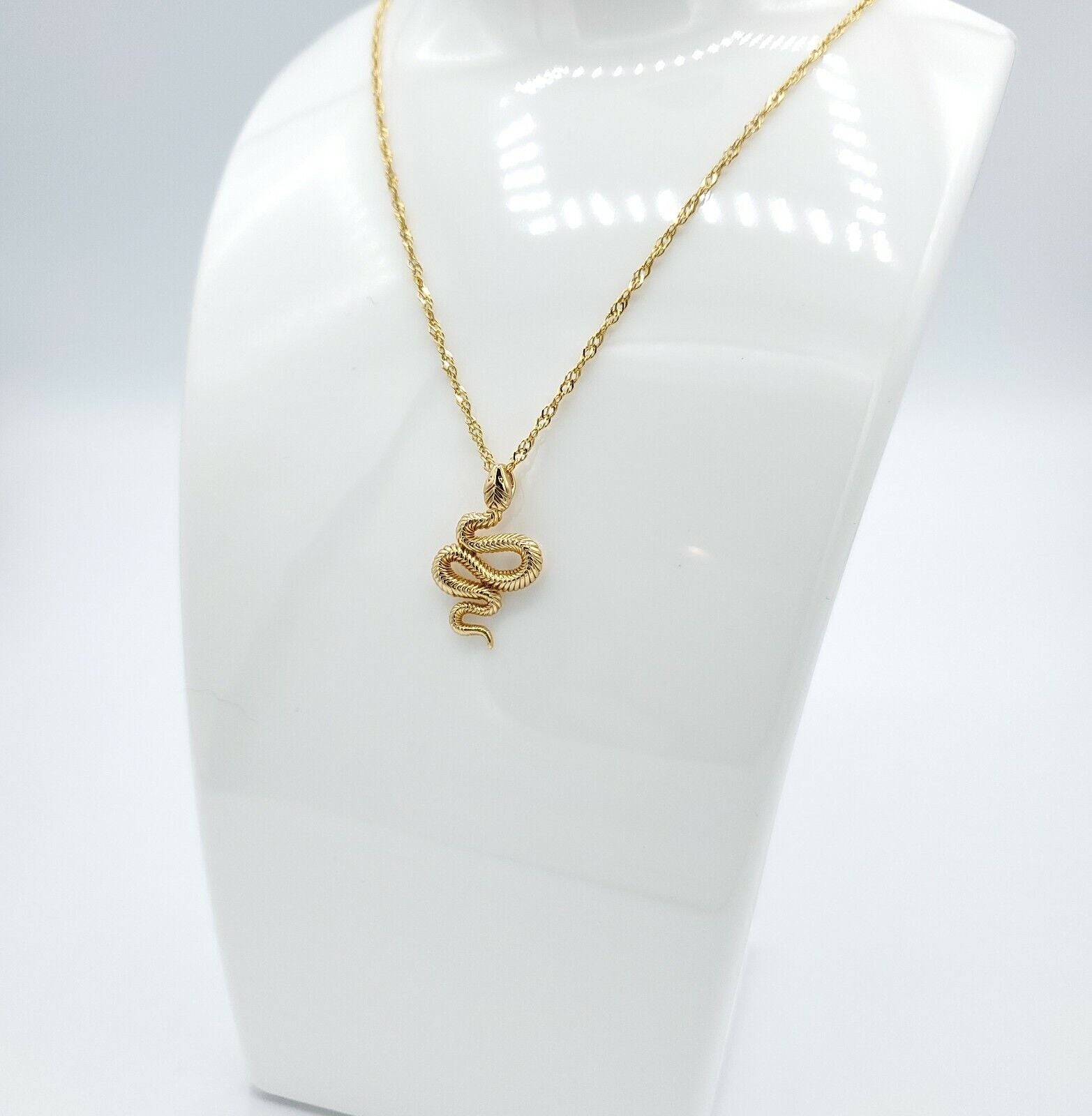 Year of the Snake Silver Necklace-Ringified Jewelry