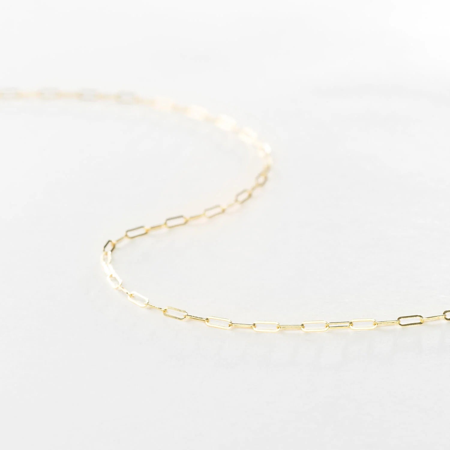 Small Paperclip Necklace