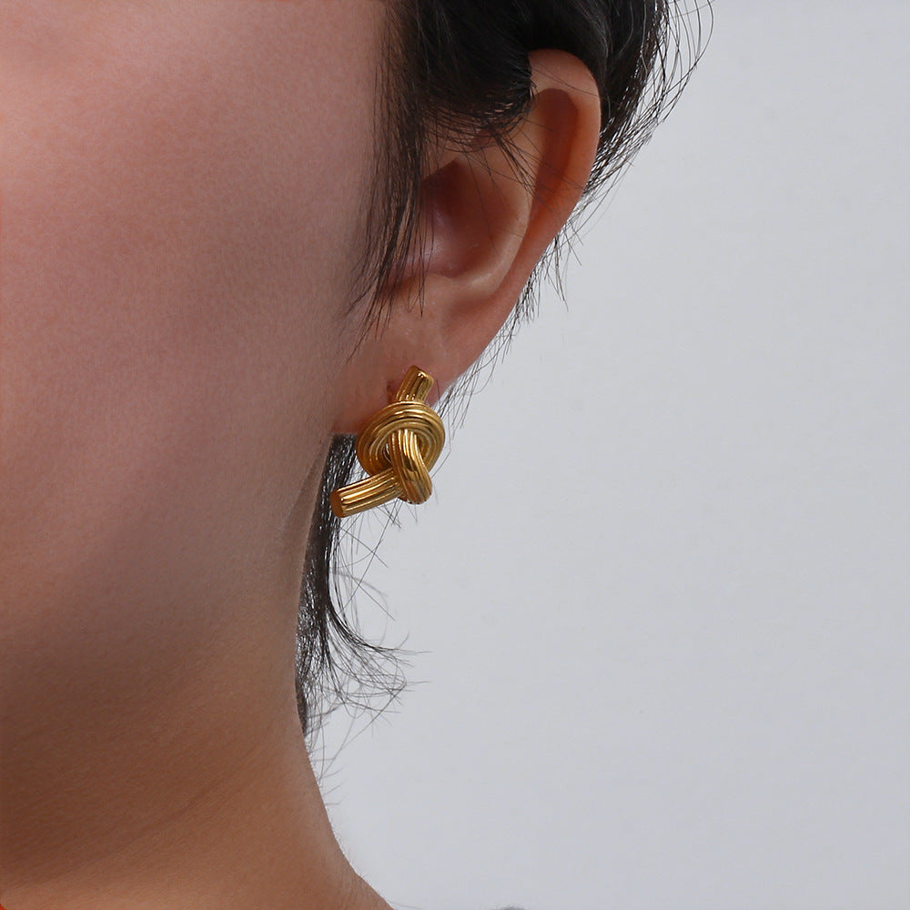 Pretzel Knot Earrings