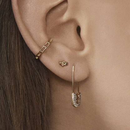 Quattro Safety Pin Earring Set-Ringified Jewelry