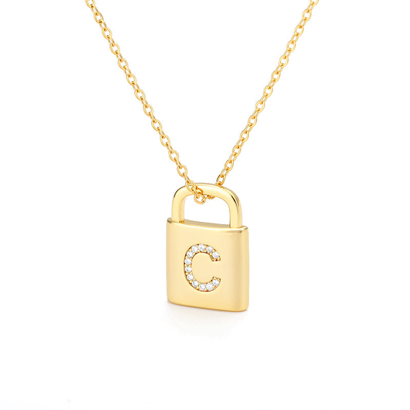 Lock It Up Necklace-Ringified Jewelry