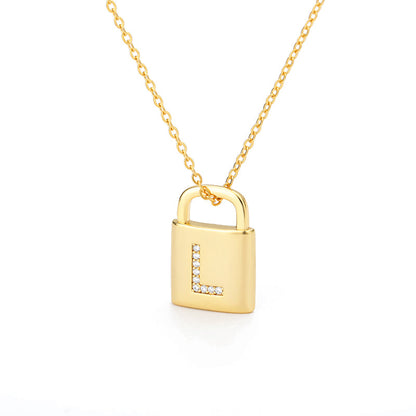Lock It Up Necklace-Ringified Jewelry 