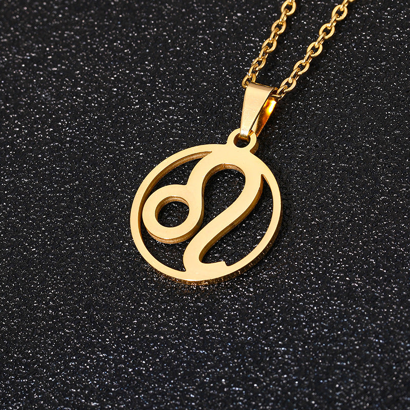 Golden Zodiac Necklace-Ringified Jewelry 
