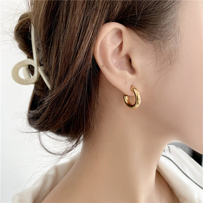 Tube Hoop Earrings-Ringified Jewelry