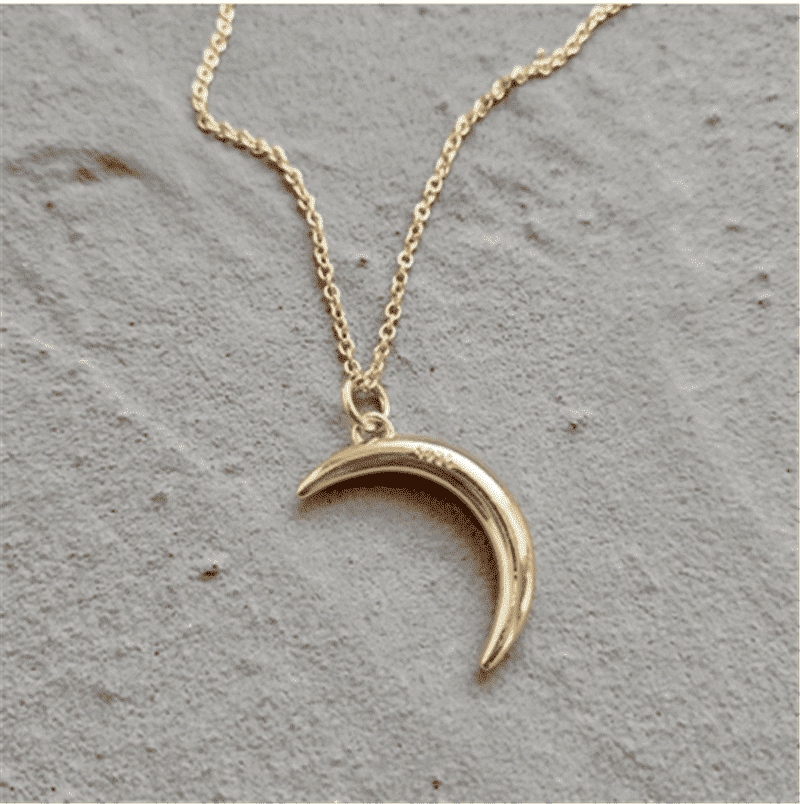 Crescent Moon Necklace-Ringified Jewelry