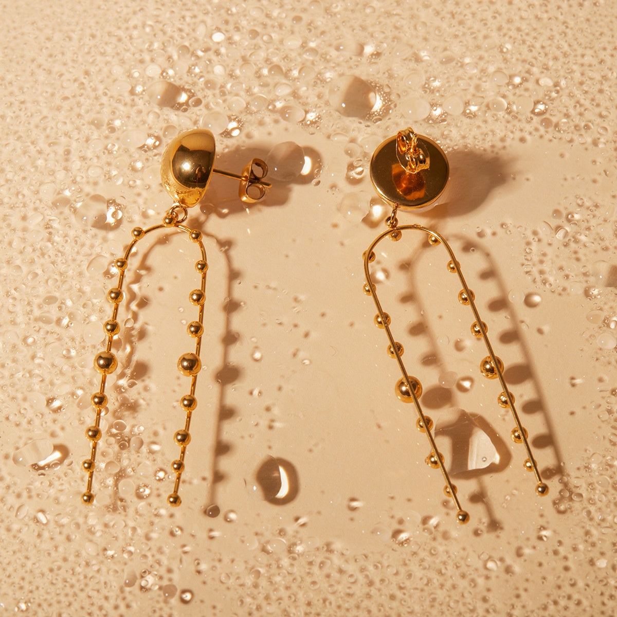 Beaded Dewdrop Earrings