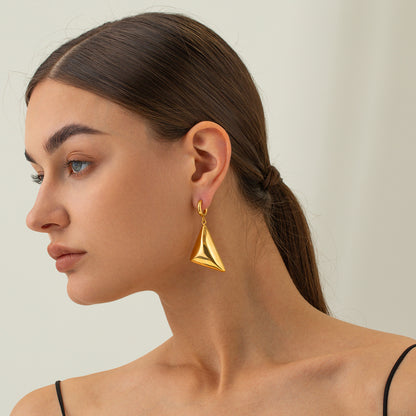 Vanguard Gold Earrings