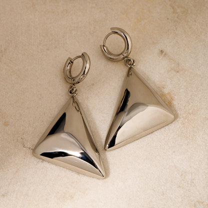 Vanguard Silver Earrings