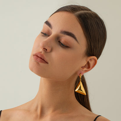 Vanguard Gold Earrings