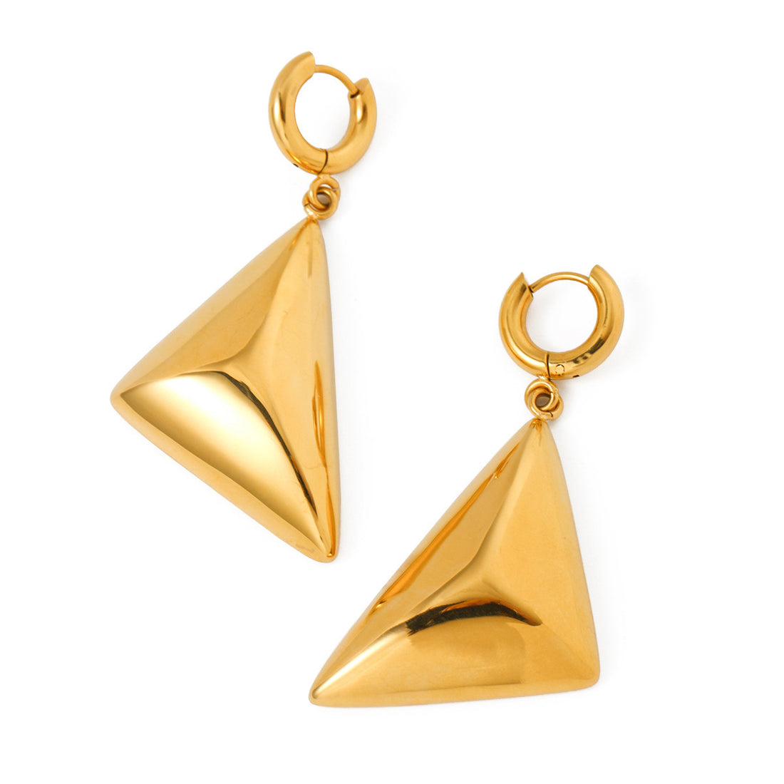 Vanguard Gold Earrings