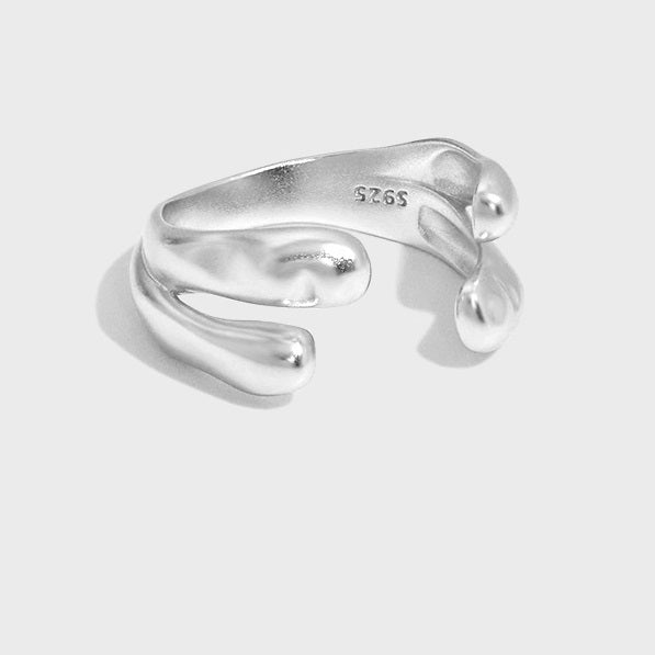 Unique Texture Claw Ring-Ringified Jewelry