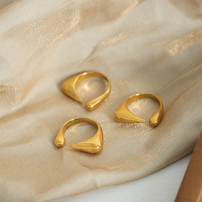 Blurt Flirt Gold Ring-Ringified Jewelry