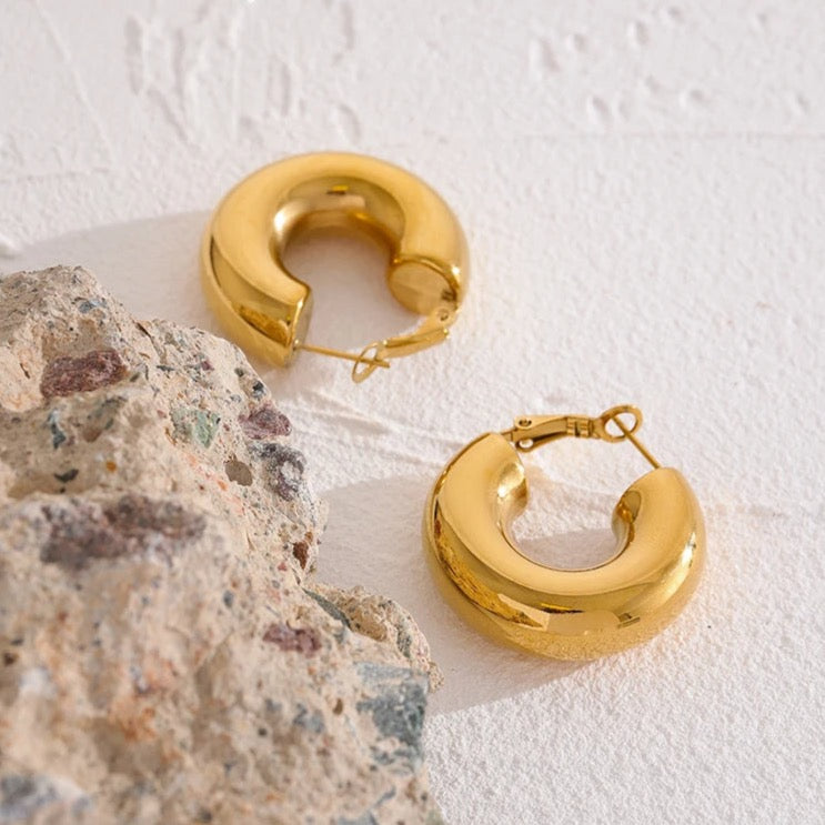 Macaroni Chunk Earrings