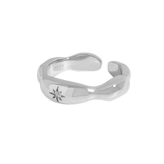 North Star Silver Ring